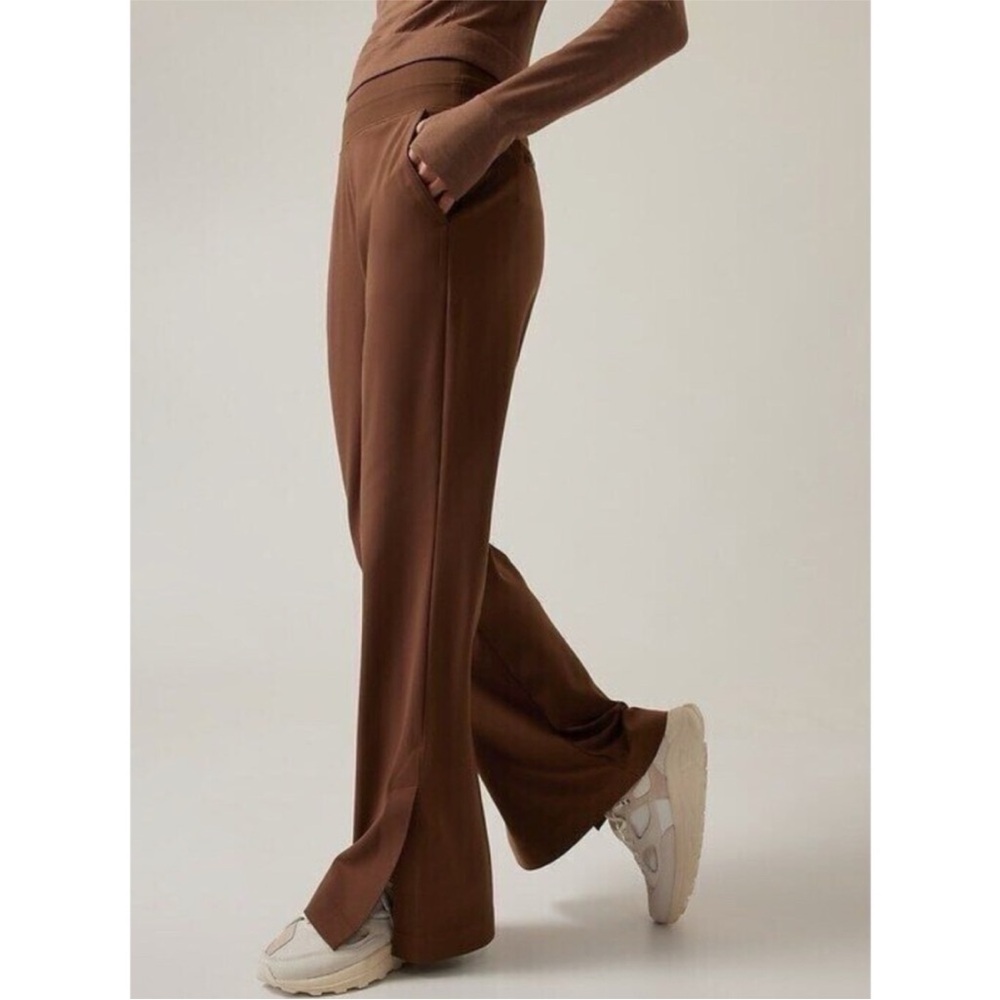Athleta Venice split flare pants small - Picture 6 of 7